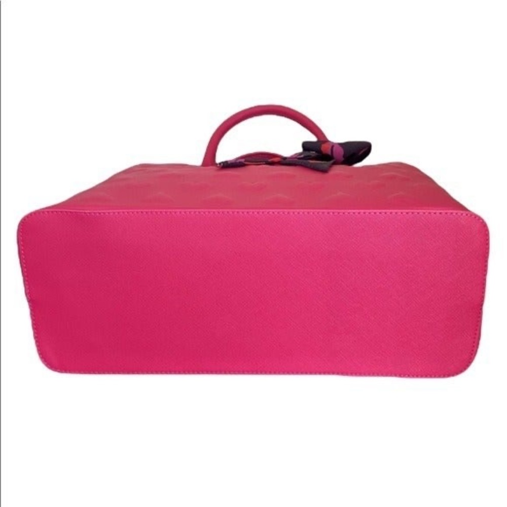 Betsey Johnson Heart Purse hot pink 👛 - Picture 8 of 10